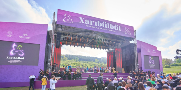 “Yüksəliş” müsabiqəsinin qalibləri “Xarıbülbül” Beynəlxalq Musiqi Festivalında iştirak ediblər