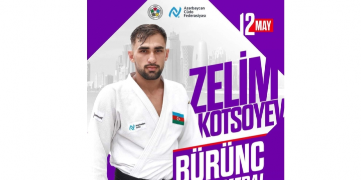 Cüdoçumuz dünya çempionatının bürünc medalını qazanıb