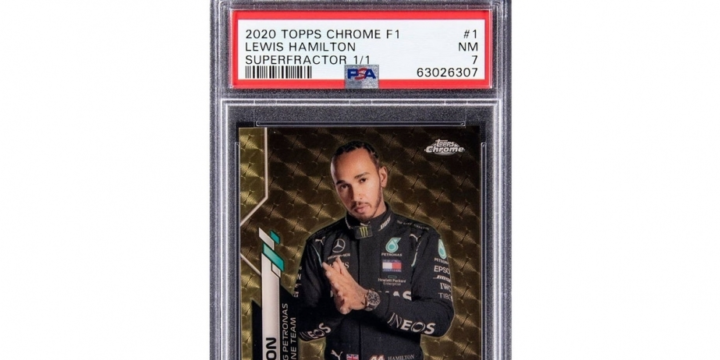 Lewis Hamilton makes a young man a millionaire: For a piece of cardboard