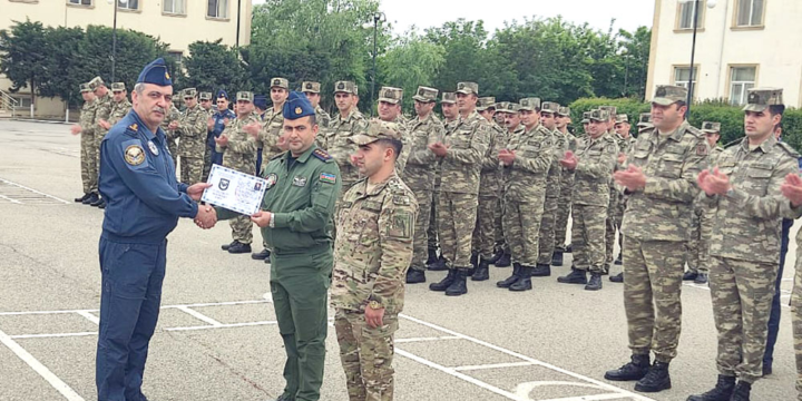 The first graduation ceremony of the Improvement Course was held at Azerbaijan Air Force