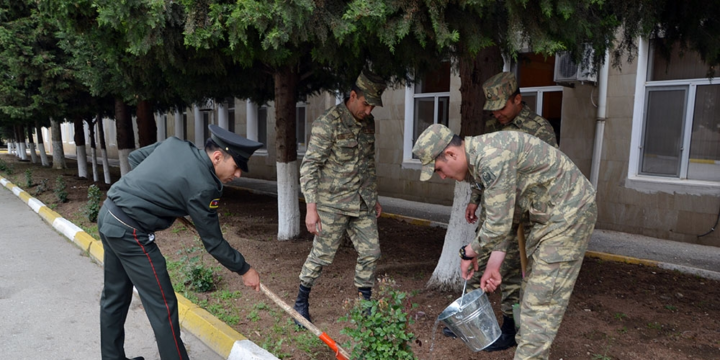 Series of events held in Azerbaijan Army as part of “Year of Heydar Aliyev” continue