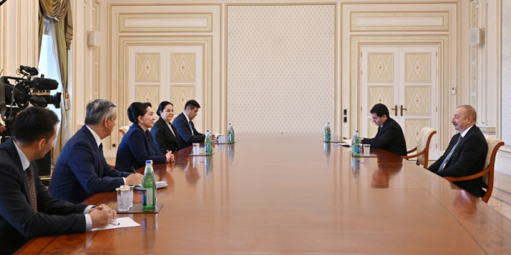 President of Azerbaijan Ilham Aliyev received chairperson of Uzbekistan’s Senate of Oliy Majlis