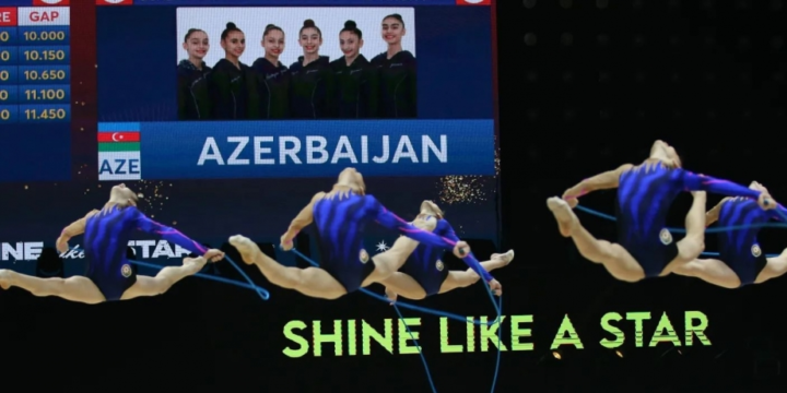 Gənc gimnastlardan ibarət qrup komandamız Avropa çempionatının finalına yüksəlib