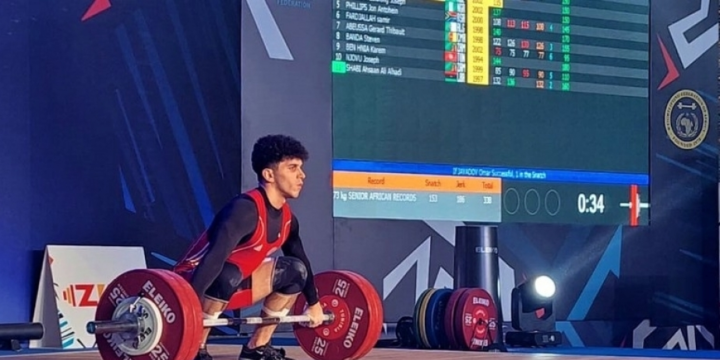 Azerbaijan`s weightlifter clinches silver at 2023 African Championships