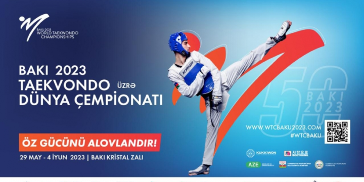 Taekvondo üzrə çempionatın tanıtım çarxında Olimpiya və Dünya çempionları iştirak ediblər