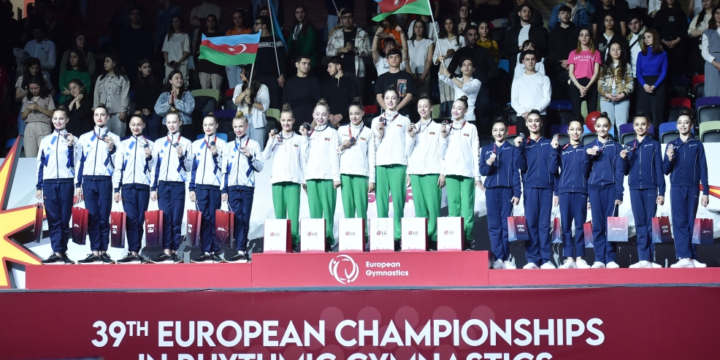 European Championships: Junior Azerbaijani rhythmic gymnasts claim two bronzes