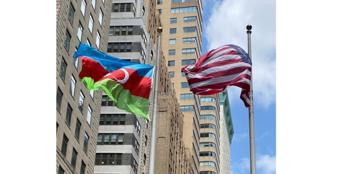 Nyu-Yorkda Azərbaycan bayrağı ucaldılıb