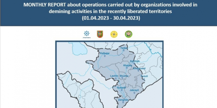 More than 4,000 hectares of liberated territory cleared of mines and UXOs over last month