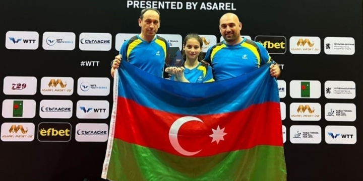 Azerbaijani table tennis player claims bronze at WTT Youth Contender tournament in Bulgaria