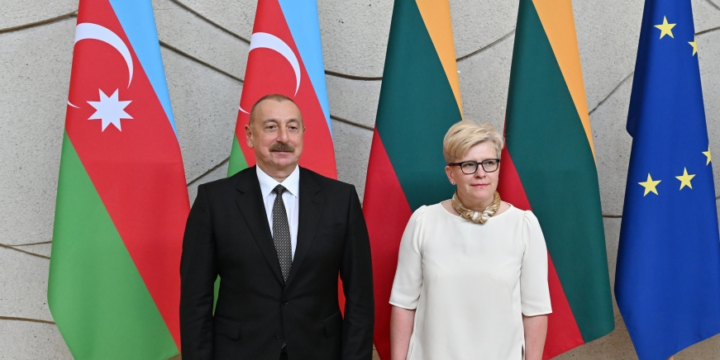 President of Azerbaijan Ilham Aliyev met with Prime Minister of Lithuania Ingrida Šimonytė