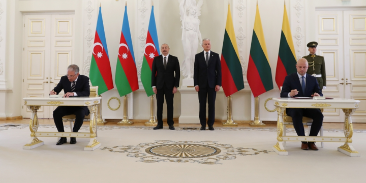 Azerbaijan, Lithuania signed documents