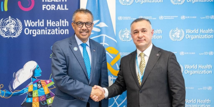 Səhiyyə naziri ilə ÜST-nin baş direktoru səhiyyə böhranlarına hazırlıq və cavab tədbirlərinin gücləndirilməsini müzakirə ediblər