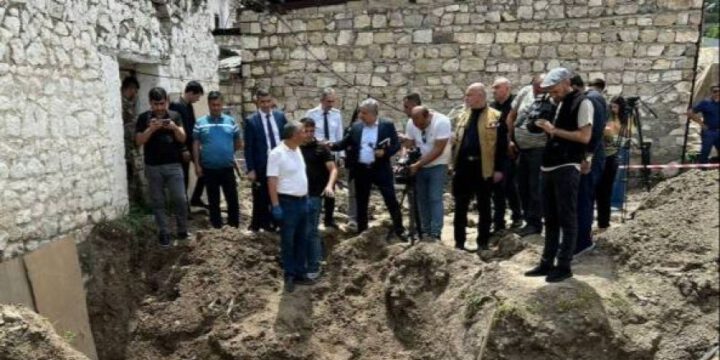Şuşada aşkarlanan kütləvi məzarlıq insanlıq əleyhinə ən dəhşətli cinayətlərdən biridir