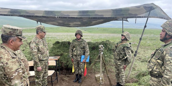 Command-staff exercises held in Azerbaijan’s liberated territories