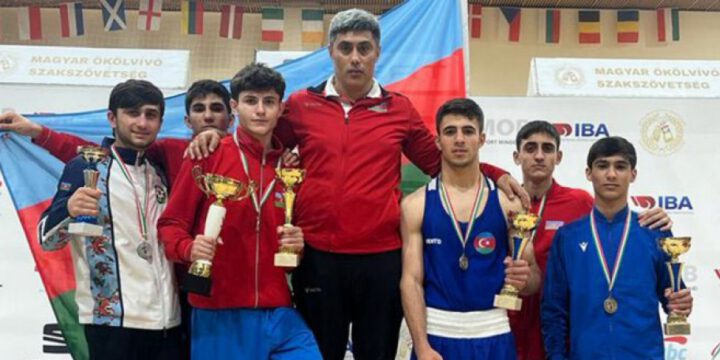 Young Azerbaijani boxers bring home 10 medals from Hungary