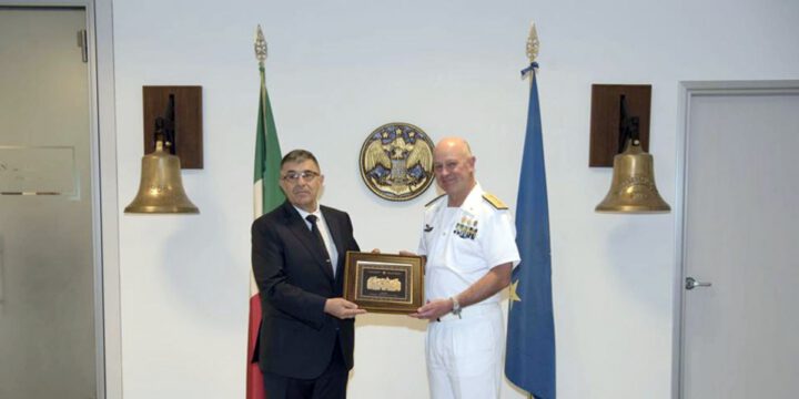 Commander of Azerbaijan Naval Forces visits Italian Naval Fleet