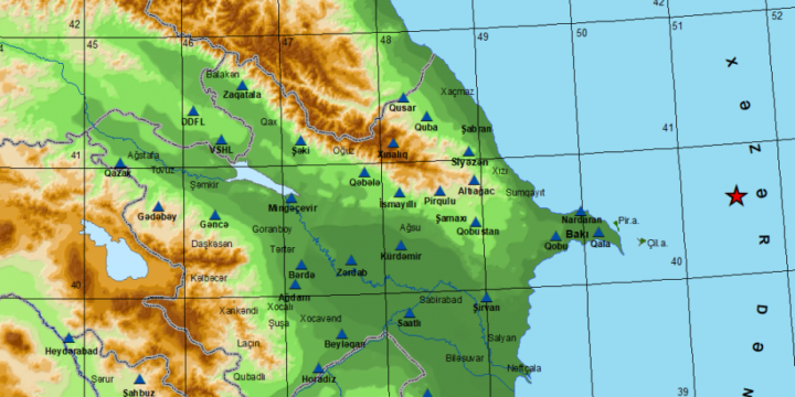 3.4 magnitude quake hits Caspian Sea