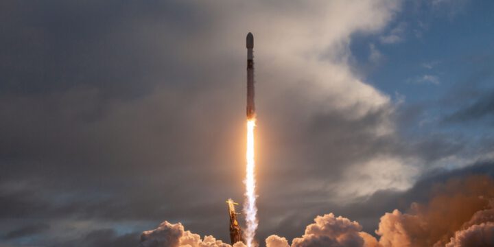 SpaceX launches 52 Starlink satellites, lands rocket at sea