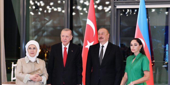 Baku hosted state reception in honor of Turkish President Recep Tayyip Erdogan and First Lady Emine Erdogan