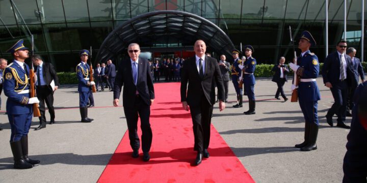 Turkish President Recep Tayyip Erdogan concludes his state visit to Azerbaijan