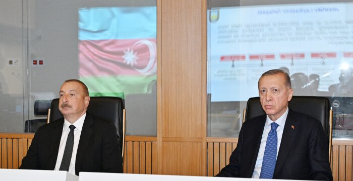 Azərbaycan və Türkiyə prezidentləri Hərbi Hava Qüvvələrinin yeni Mərkəzi Komanda Məntəqəsinin açılışında iştirak ediblər