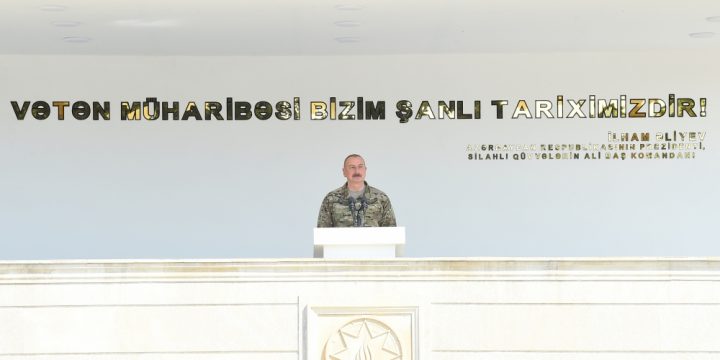 Prezident İlham Əliyev: Ordumuzun daha da gücləndirilməsi bir nömrəli vəzifə olaraq qalır