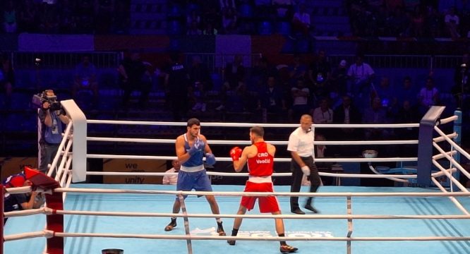 Boksçumuz Murad Allahverdiyev Avropa Oyunlarını bürünc medalla başa vurub