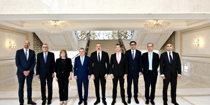Prezident İlham Əliyev Beynəlxalq Olimpiya Komitəsinin Prezidentini qəbul edib