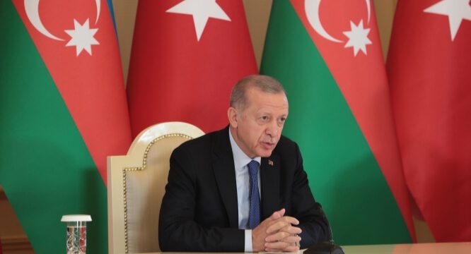 Rəcəb Tayyib Ərdoğan: Zəngəzur dəhlizi məsələsini sürətlə həll etməyimiz Türkiyə-Azərbaycan əlaqələrinin güclənməsinə imkan verəcək