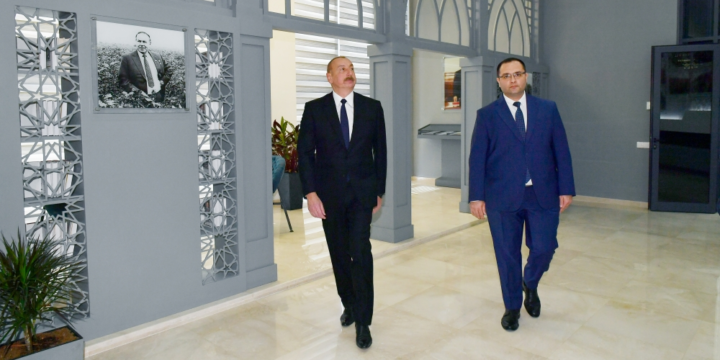 President Ilham Aliyev participated in inauguration of new administrative building of Ministry of Agriculture in Baku
