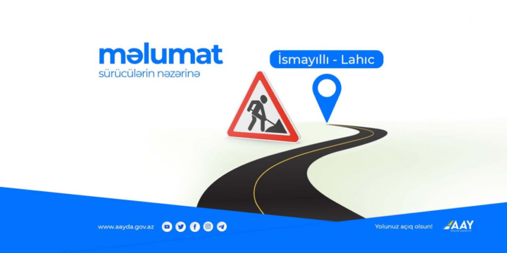 Sel suları İsmayıllı-Lahıc yolunu da bağlayıb