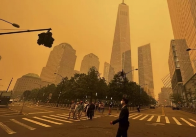 New York City has the worst air in the world as smoke from Canadian wildfires rolls in