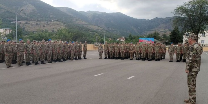 Hərbi vəzifəlilərin toplanışında tapşırıqlar yerinə yetirilib
