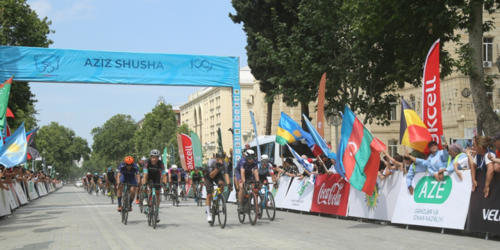 Third stage of Dear Shusha international cycling race kicks off in Gabala