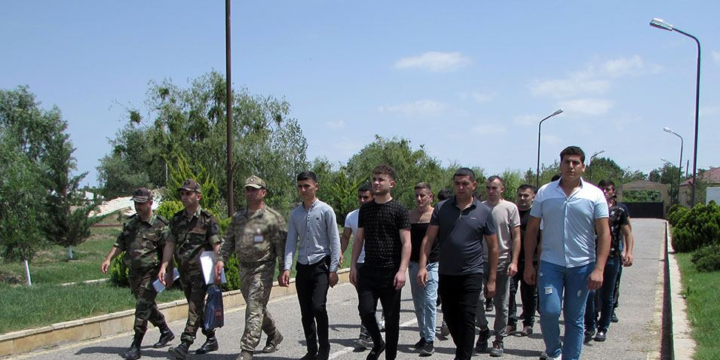Hərbi vəzifəlilər ilə növbəti təlim toplanışı keçirilir