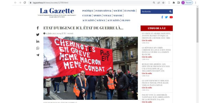 Fransanın “La Gazette” onlayn qəzetindən “Le Figaro”da Azərbaycana qarşı əsassız fikirlərin yer aldığı yazıya cavab