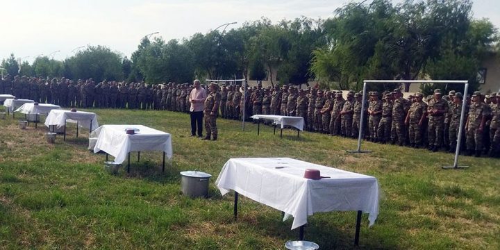 Azərbaycan Ordusunda Qurban bayramı münasibətilə tədbirlər keçirilib
