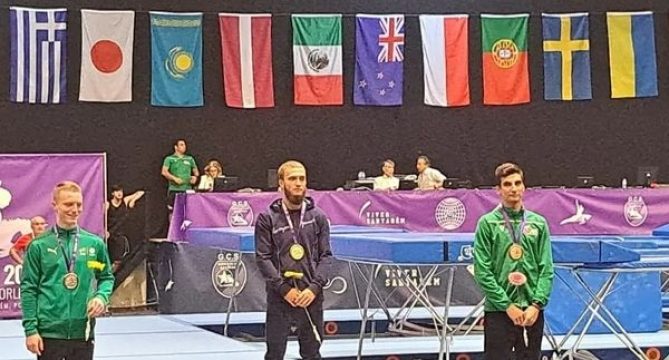 Tamblinq üzrə Azərbaycan yığmasının üzvü Dünya Kubokunun qalibi olub