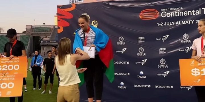 Azərbaycanlı atlet rekordu yeniləyib