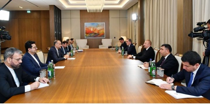 Prezident İlham Əliyev İranın xarici işlər nazirini qəbul edib 