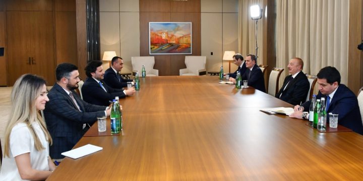 Prezident İlham Əliyev Monteneqronun Baş nazirini qəbul edib