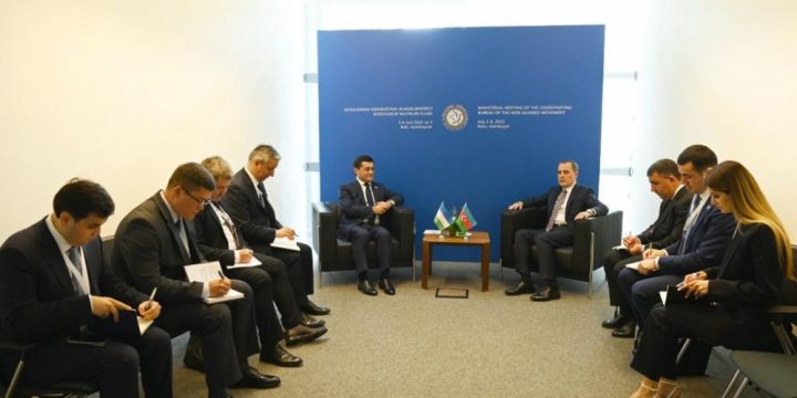 Azərbaycan və Özbəkistan arasında əməkdaşlığın genişləndirilməsi imkanları müzakirə olunub