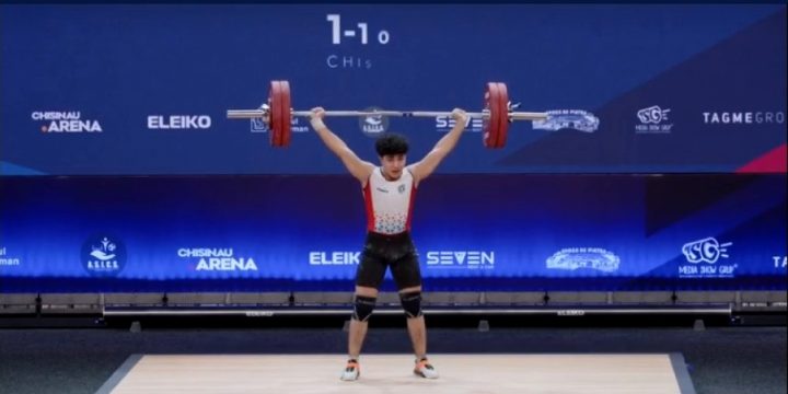 Azerbaijani weightlifter claims three European golds