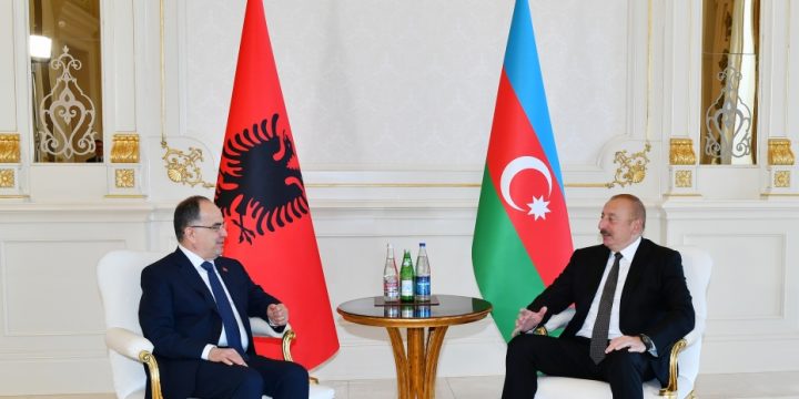 Azerbaijani and Albanian presidents held one-on-one meeting