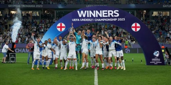 England win U21 Euros for first time in 39 years