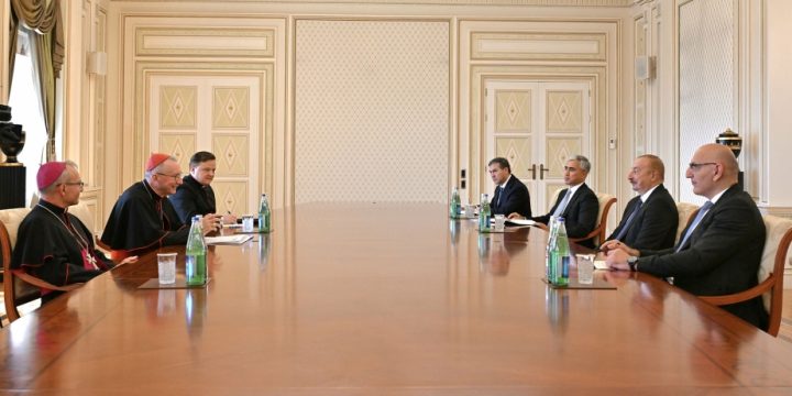 President Ilham Aliyev received Secretary of State of the Holy See