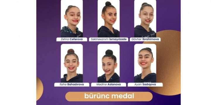 Young Azerbaijani gymnasts claim two world bronzes in Romania