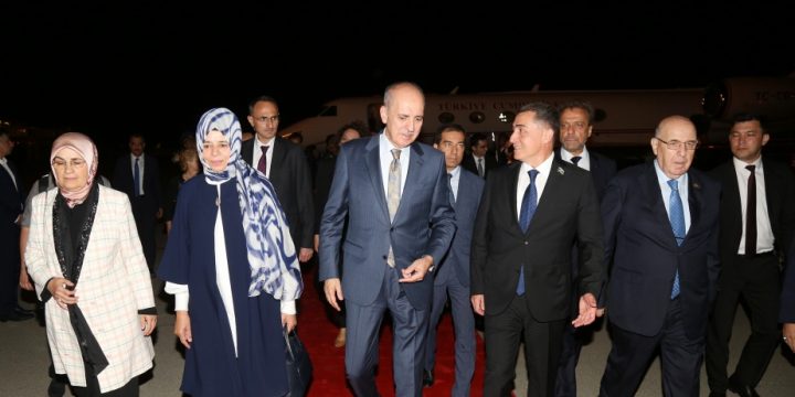 Türkiye’s GNAT Speaker arrives in Azerbaijan for official visit