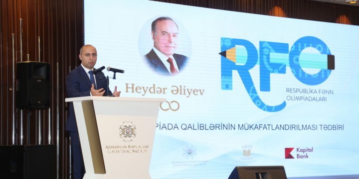 Respublika fənn olimpiadaları qaliblərinin mükafatlandırılması mərasimi keçirilib