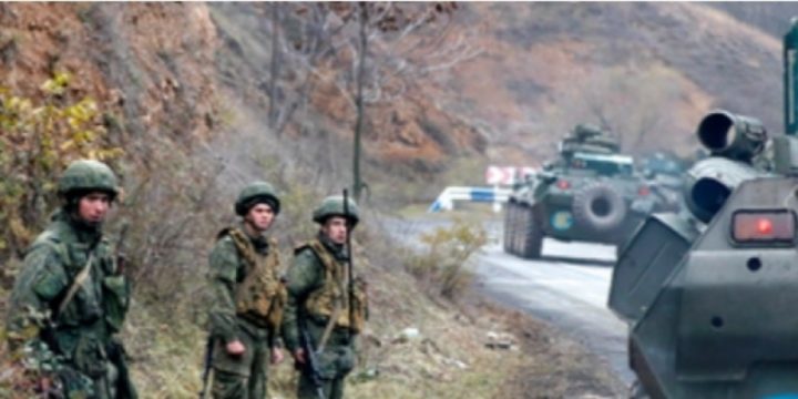 Foreign Ministry of Azerbaijan: Armenian armed forces are supported under the supervision of the Russian peacekeeping contingent